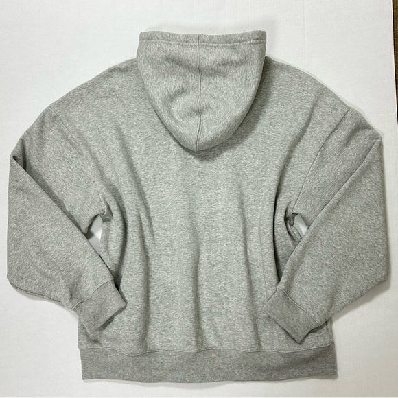 Gap Gray Logo Zip Front Hoodie Size XL NWT - Picture 6 of 13